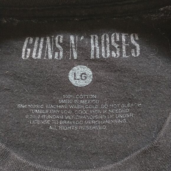 Guns n Roses Graphic T Shirt Tee Unisex M/S*Black Short Sleeve*READ - Picture 4 of 7